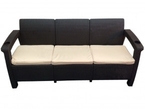 Диван Yalta Sofa 3 Set шоколадный в Оренбурге - orenburg.magazinmebel.ru | фото - изображение 1