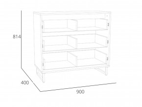 Комод Фолк НМ 014.25 в Оренбурге - orenburg.magazinmebel.ru | фото - изображение 3