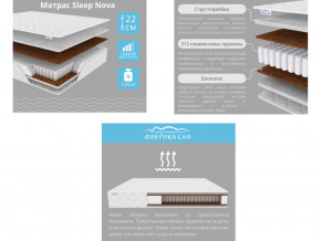 Матрас Sleep Nova шириной 1800 мм в Оренбурге - orenburg.magazinmebel.ru | фото - изображение 2