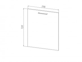 П 60 Комплект для посудомоечной машины 600 мм (цоколь + фасад) ЛДСП в Оренбурге - orenburg.magazinmebel.ru | фото
